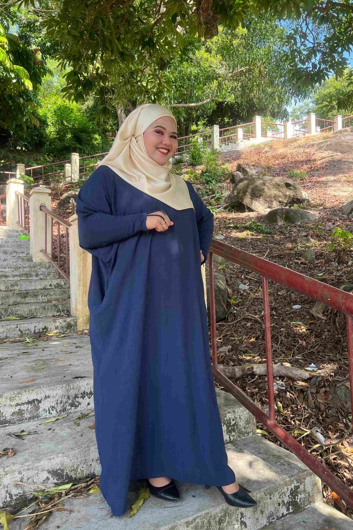 KAFTAN WARA NAVY BLUE