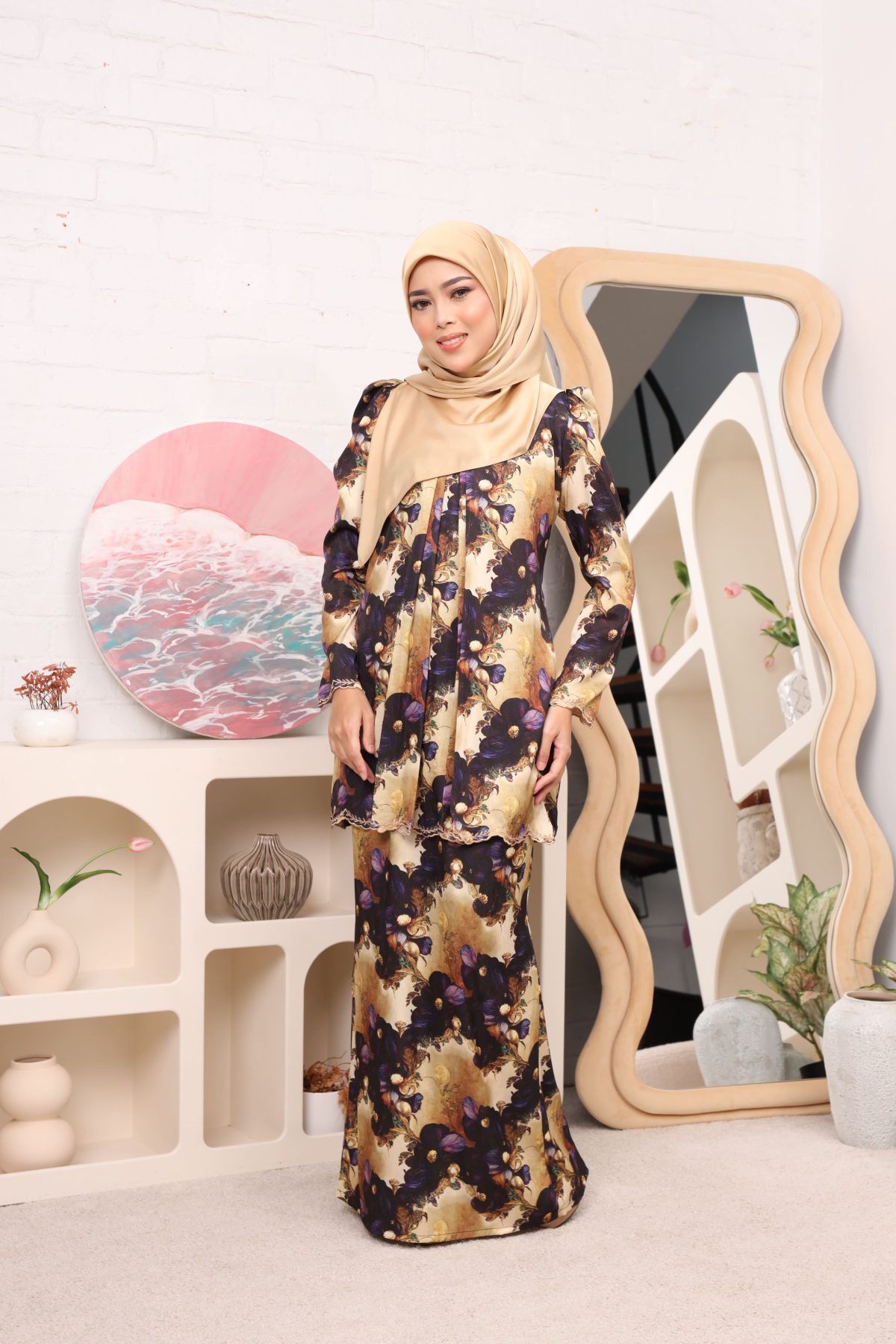 FATHINA PEPLUM CLASSIC GOLD