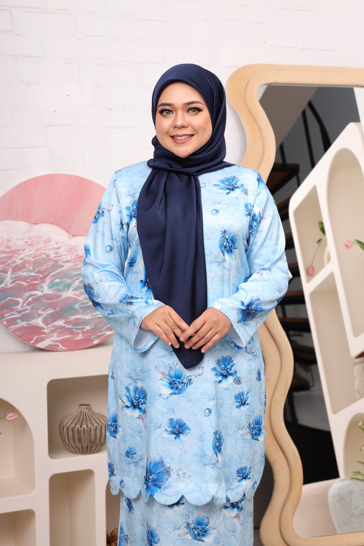 FATHIYAA MODEN BABY BLUE